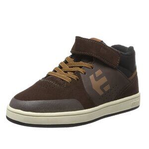 etnies Kids Boy's Marana MT (Toddler/Little Kid/Big Kid) Brown/Black Suede/Texti